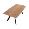 Moderne houten eettafel 160x90cm voor 8 personen Torrance Verkoop
