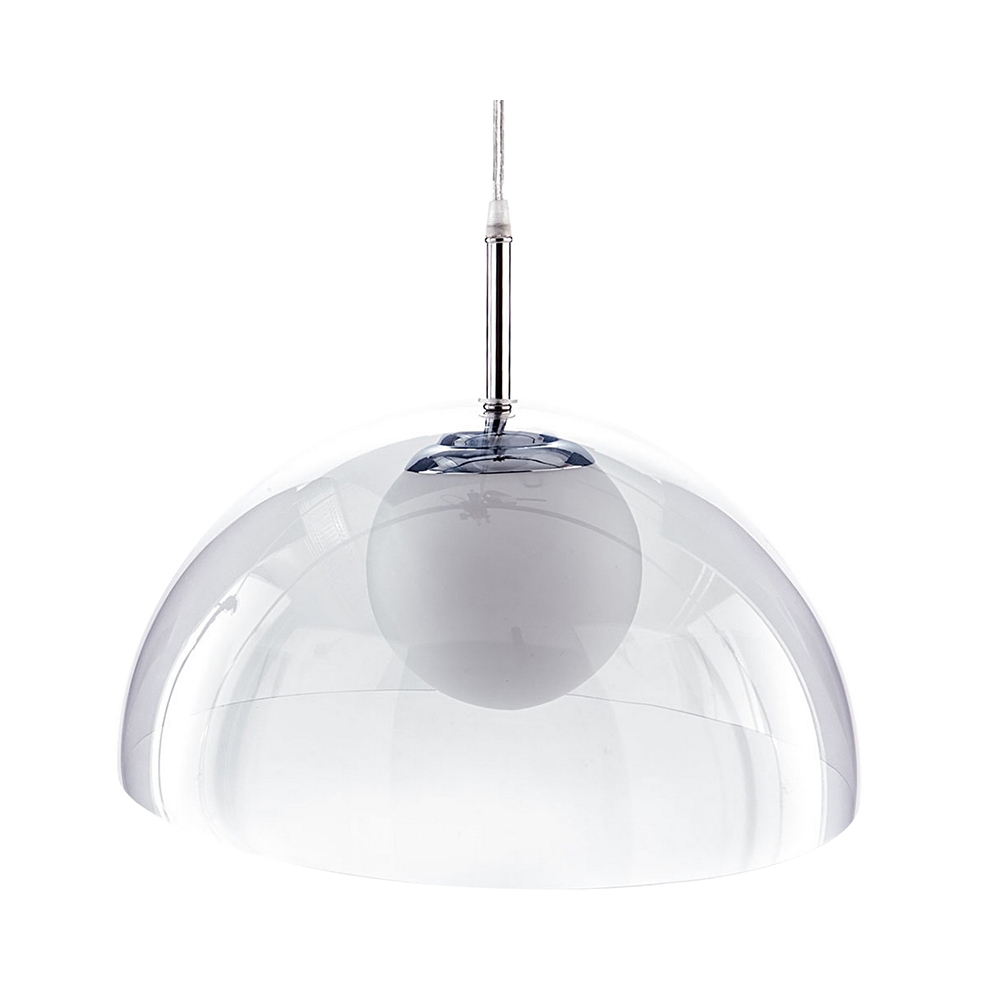 Hanglamp met transparante lampenkap Brisbane Aanbieding Hanglamp met transparante lampenkap Brisbane Aanbieding