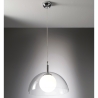 Hanglamp met transparante lampenkap Brisbane Korting