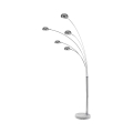 Moderne vloerlamp met 5 verstelbare lampenkappen h216 cm Wellington Aanbieding