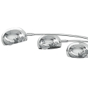 Moderne vloerlamp met 5 verstelbare lampenkappen h216 cm Wellington Korting