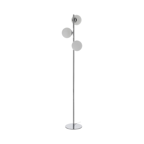 Moderne vloerlamp met 3 verstelbare lampenkappen h160 cm Roebuck Aanbieding