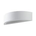 Moderne witte gipsen wandlamp minimalistisch 30cm Tony Aanbieding