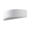 Moderne witte gipsen wandlamp minimalistisch 30cm Tony Aanbieding