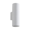 Moderne cilindervormige witte gips wandlamp Tony-B Aanbieding