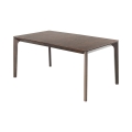 Uitschuifbare eettafel 160-240x90cm in donker walnotenhout Komodo Wood Aanbieding