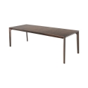 Uitschuifbare eettafel 160-240x90cm in donker walnotenhout Komodo Wood Verkoop