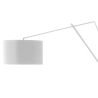 Verstelbare staande lamp wit metaal h210 cm Sayonara White Aanbod