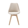 Set van 4 fluwelen Scandinavische eetkamerstoelen Smart Soft Kortingen