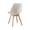 Set van 4 fluwelen Scandinavische eetkamerstoelen Smart Soft Catalogus