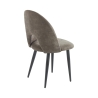 Set van 4 moderne keukenstoelen bekleed met vintage kunstleer Bounty Old Kortingen