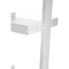 Moderne witte wandplank in laddervorm met 4 schappen h180cm Little Peoria Catalogus