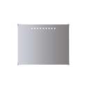 Badkamerspiegel met LED-achtergrondverlichting 100x70 anti-condens ETR119 Verkoop