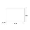 Led spiegel voor badkamer met touch en achtergrondverlichting 100x70 cm met bluetooth ETR100-L Aanbod