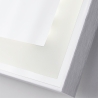 Badkamerspiegel met geïntegreerde LED-verlichting en Bluetooth 100x70cm ETR106-L Aanbod
