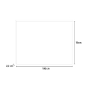 Badkamerspiegel met geïntegreerde LED-verlichting en Bluetooth 100x70cm ETR106-L Korting