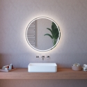 Rond verlichte badkamerspiegel 85cm met anti-condens ETR103-L Aanbieding