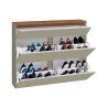 Moderne ruimtebesparende schoenenkast voor 24 paar schoenen, 2 deuren Magic Bata WT L Kortingen