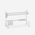 Afdruiprek boven de spoelbak 105x27x56 cm Nalan Plus Korting