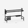 Afdruiprek boven de spoelbak 105x27x56 cm Nalan Plus Voorraad