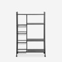 Metalen serveerwagen met fruit- en groentemanden 80x32x135 cm Faris XL Verkoop