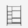 Metalen serveerwagen met wielen 115x32x135 cm Faris Deluxe Verkoop