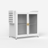 Kast voor servies keukenorganizer met afdruiprek 44x28x47 cm Arin Kortingen
