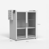 Kast voor servies keukenorganizer met afdruiprek 44x28x59 cm Arin Plus  Model