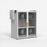 Kast voor servies keukenorganizer met afdruiprek 44x28x59 cm Arin Plus  Aanbod