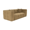 Moderne 2-zitsbank in kaki bouclè 192cm Cady 2 Verkoop