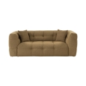 Moderne 2-zitsbank in kaki bouclè 192cm Cady 2 Aanbod