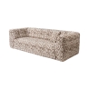 Moderne 3-zitsbank in stof met patroon en kussens 235cm Cady 3 Catalogus