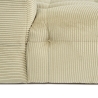 Modulaire 4-zits hoekbank links van ribfluweel Cady Velvet Voorraad