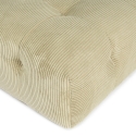 Modulaire 4-zits hoekbank links van ribfluweel Cady Velvet Keuze