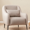 Moderne stoffen woonkamerfauteuil met kussen Venus Catalogus