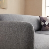Hoekbank 3-zits slaapbank met chaise longue in stof Venus 3L Keuze
