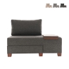 Opklapbare chaise longue fauteuil rechts in linnen Betty Right Aanbieding