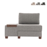 Opvouwbare chaise longue links linnen Betty Left fauteuilbed Verkoop