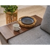 Opvouwbare chaise longue links linnen Betty Left fauteuilbed Karakteristieken
