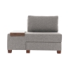 Opvouwbare chaise longue links linnen Betty Left fauteuilbed Prijs