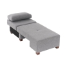 Opvouwbare chaise longue links linnen Betty Left fauteuilbed Aankoop