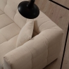 Modulaire 4-zits hoekbank links met chaise longue van bouclé Cady Left Catalogus
