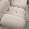 Modulaire 4-zitsbank met voetensteun in Bubble 3SP-stof Catalogus