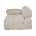Linkerhoekmodule voor modulaire bank in bouclé Bubble 1LB Aanbod
