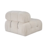 Linkerhoekmodule voor modulaire bank in bouclé Bubble 1LB Catalogus