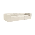 Modulaire bankstel 4-zits modern in linnen Fora 4 Verkoop