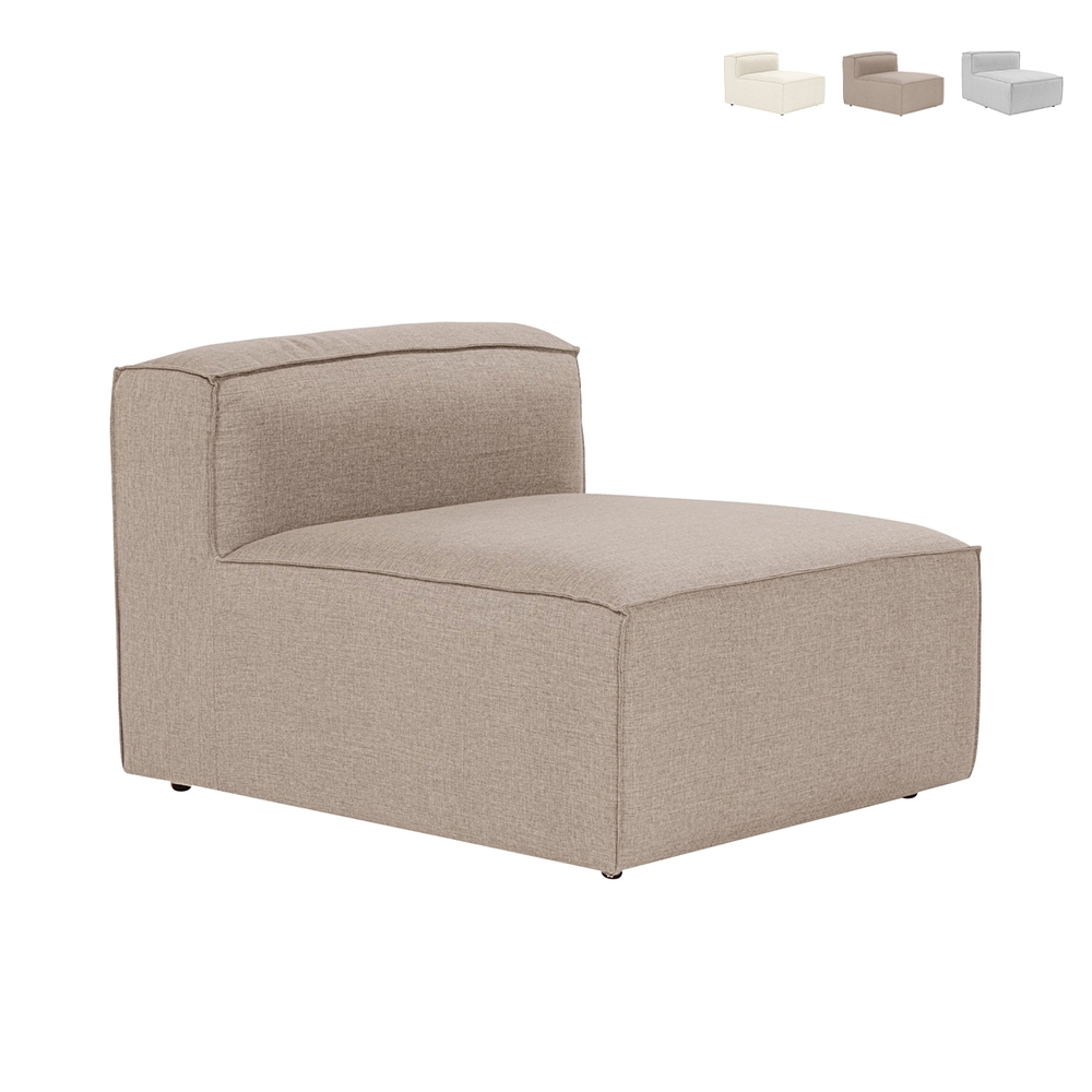 Middendeel voor modulaire linnen bank Fora 1 Aanbieding Middendeel voor modulaire linnen bank Fora 1 Aanbieding