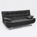Design 2-zits slaapbank Centenario van microvezel Afmetingen