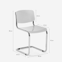 Moderne design stoel voor eetkamer, vergaderzaal of kantoor Erys Light Kosten