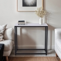 Moderne metalen sidetable 80x30x75 cm Nigel Verkoop